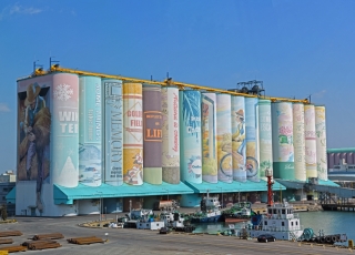 모노레일로 관광하는 월미바다열차!