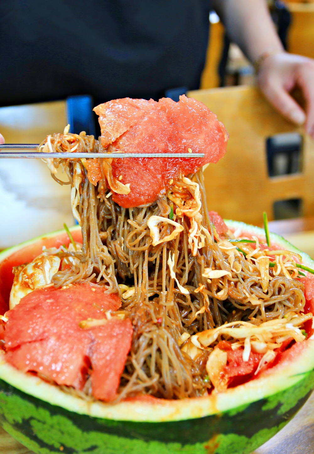 Cold Buckwheat Noodles with Watermelon 02