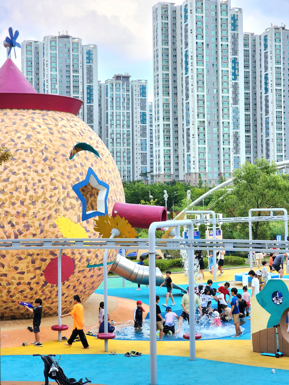 青羅湖水公園 幻想の森 水遊び場 01