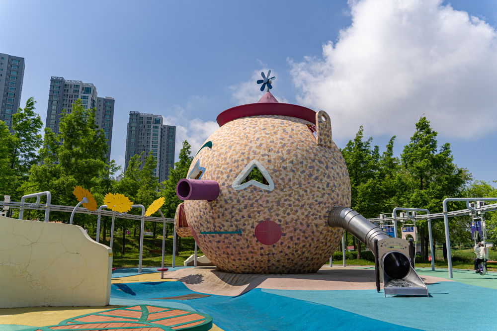 青羅湖水公園 幻想の森 水遊び場