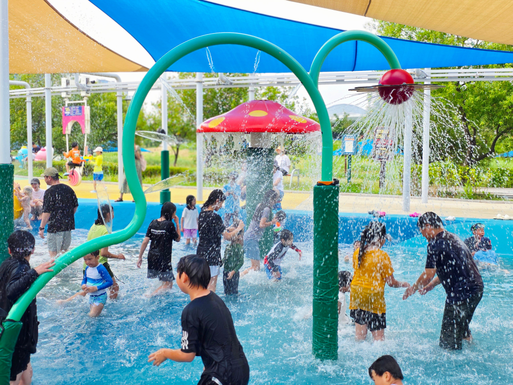 青羅湖水公園 幻想の森 水遊び場 02