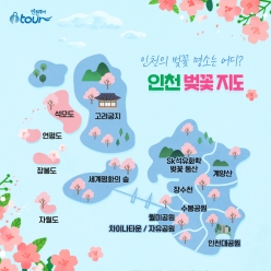 인천 벚꽃지도